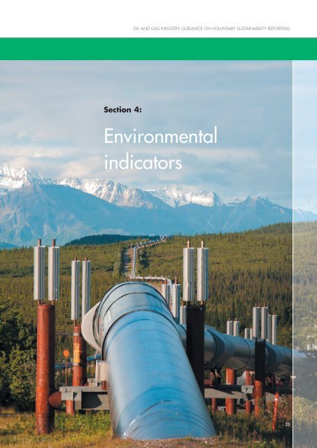 Environmental indicators - IPIECA