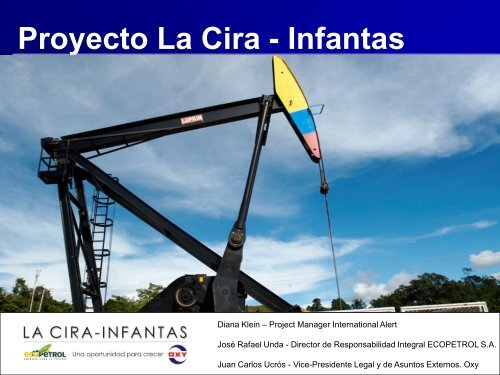 Proyecto La Cira - Infantas - IPIECA