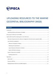 uploading resources to the marine geospatial bibliography ... - IPIECA