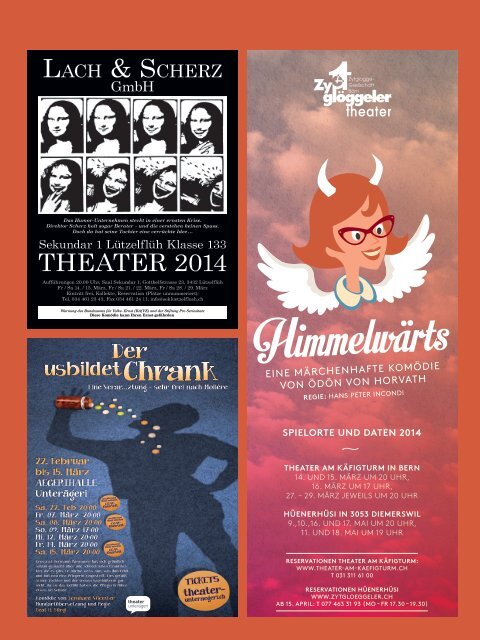 THEATER-ZYTIG Ausgabe März 2014