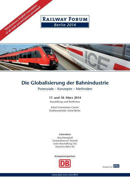 Die Globalisierung der Bahnindustrie - Supply Chain Management