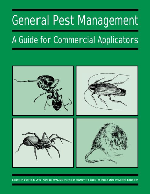 Whole Manual - Michigan State University: Integrated Pest