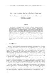 Shape optimization of a biaxially loaded specimen - Institute of ...