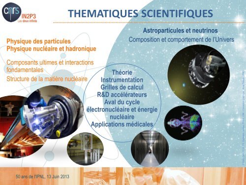 l'IPNL au sein de l'IN2P3 - IPNL - IN2P3