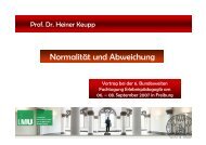 NormalitÃ¤t und Abweichung