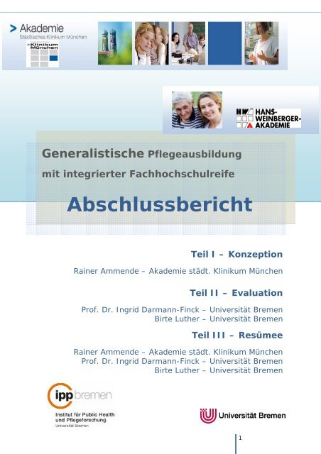 Abschlussbericht (PDF, 1,41MB) - IPP - UniversitÃ¤t Bremen
