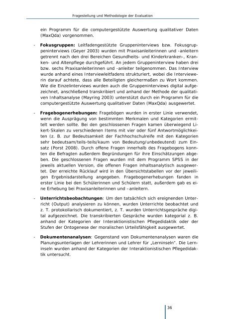Abschlussbericht (PDF, 1,41MB) - IPP - UniversitÃ¤t Bremen