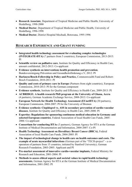 English CV (PDF, 36KB) - IPP