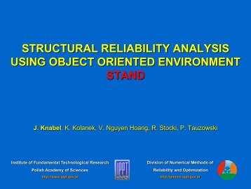 STochastic ANalysis and Design