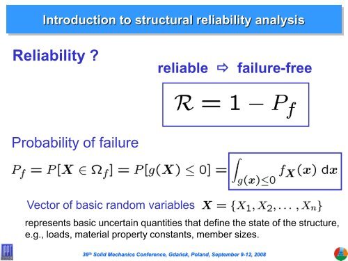 STochastic ANalysis and Design