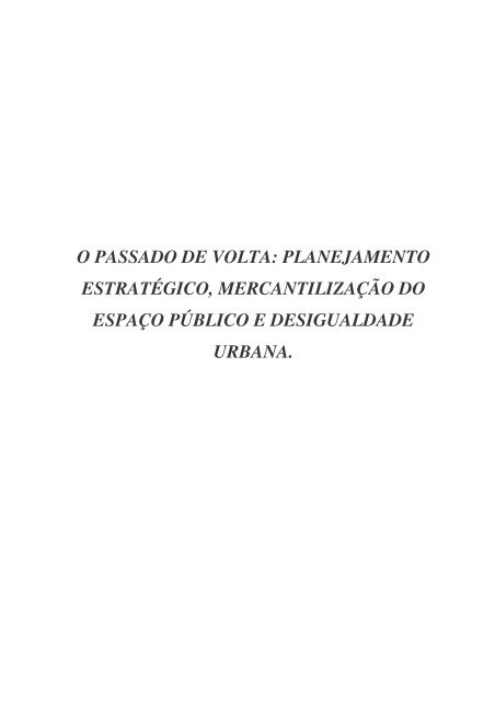 São Luís e o mito da falta de planejamento urbano