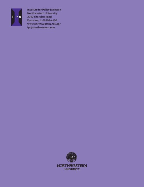 pdf - Institute for Policy Research - Northwestern University