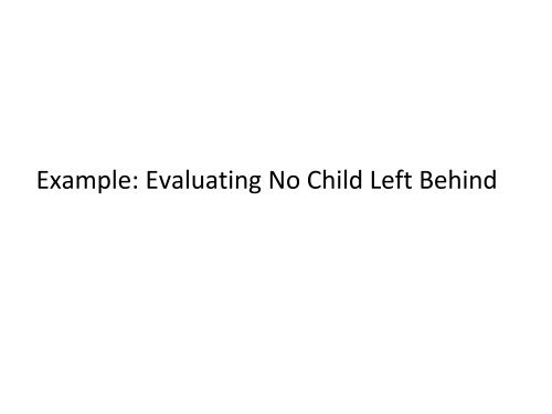 Abbreviated Interrupted Time-Series - Institute for Policy Research