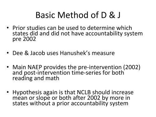 Abbreviated Interrupted Time-Series - Institute for Policy Research