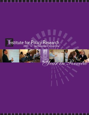 Download - Institute for Policy Research - Northwestern University