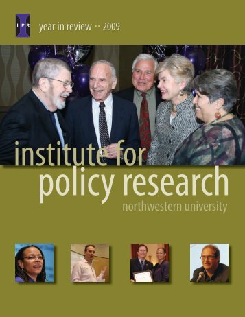 Overview of Activities - Institute for Policy Research - Northwestern ...