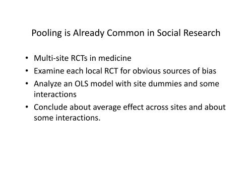 Regression-Discontinuity Design - Institute for Policy Research