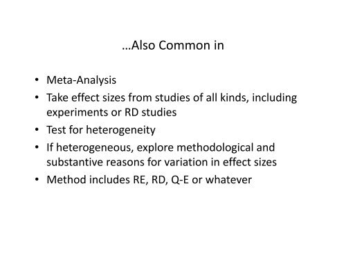 Regression-Discontinuity Design - Institute for Policy Research