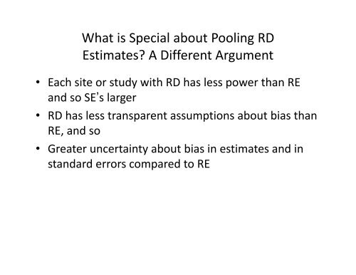 Regression-Discontinuity Design - Institute for Policy Research