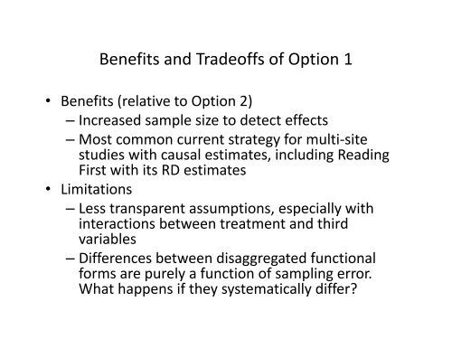 Regression-Discontinuity Design - Institute for Policy Research