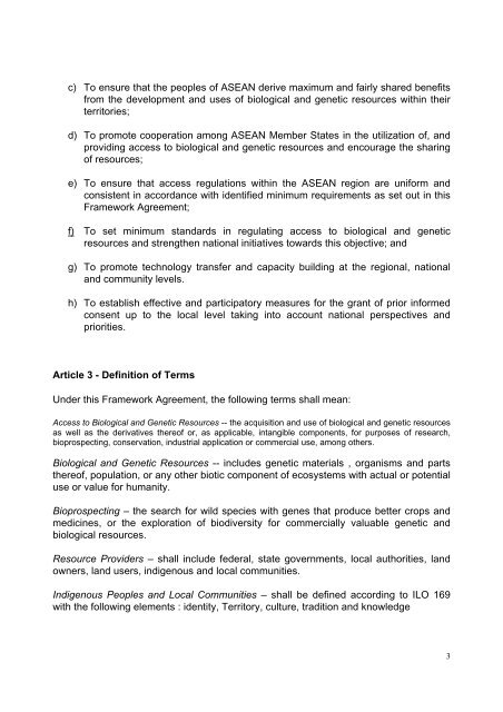 ASEAN Framework Agreement on Access to ... - IPRsonline.org