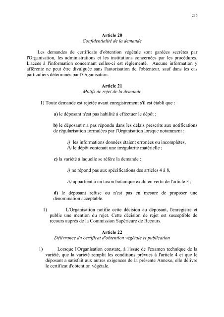 ACCORD PORTANT REVISION DE LÃ«ACCORD DE BANGUI ... - OAPI