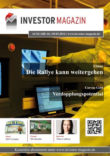 Das Investor Magazin - Ausgabe 66