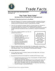 Summary of the U.S.-Australia Free Trade Agreement - IPRsonline.org