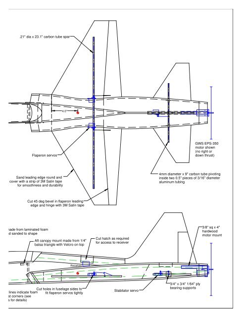 T-38 Park Jet Plans (Assembly D