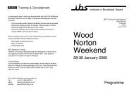 Wood Norton 2000 prog [v6.0] - Institute of Professional Sound