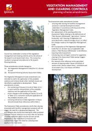 vegetation management and clearing controls - Ipswich City Council