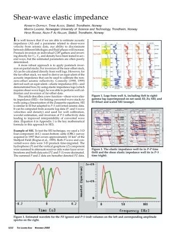 Shear-wave elastic impedance