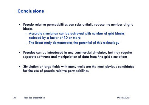 Pseudo Relative Permeabilities