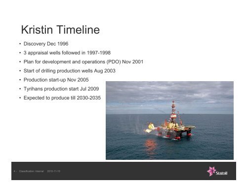 Kristin HPHT gas-condensate field