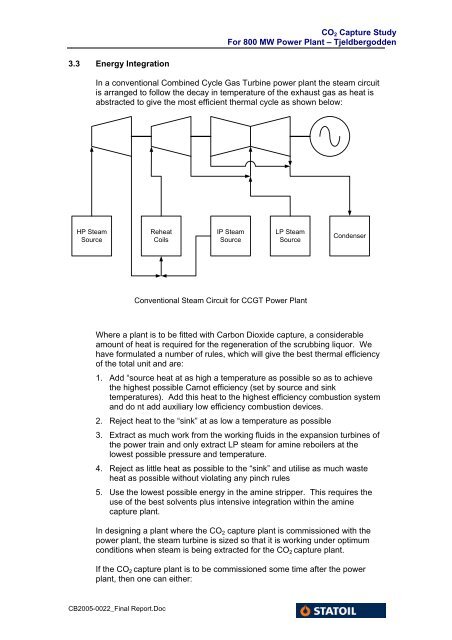 for the proposed 800 MW Combined Cycle Power Plant ...