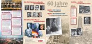 60 Jahre Cdu-Fraktion im Rat der Stadt ... - CDU Oberhausen