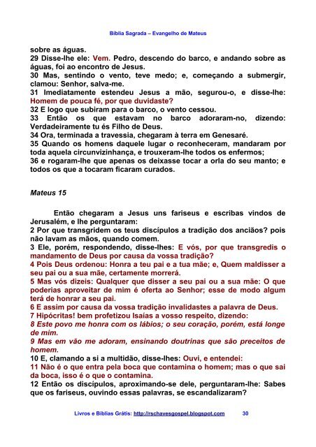 40 - Biblia Sagrada - Evangelho de Mateus PDF.pdf