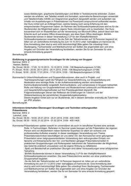 Politik - Institut fÃ¼r Politische Wissenschaft - Leibniz UniversitÃ¤t ...