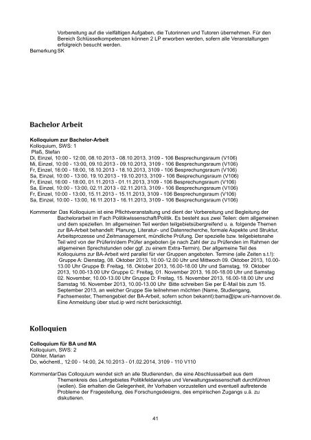 Politik - Institut fÃ¼r Politische Wissenschaft - Leibniz UniversitÃ¤t ...