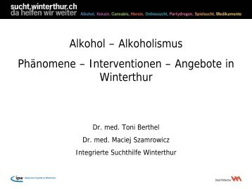 Alkohol - Integrierte Psychiatrie Winterthur - ZÃ¼rcher Unterland ...