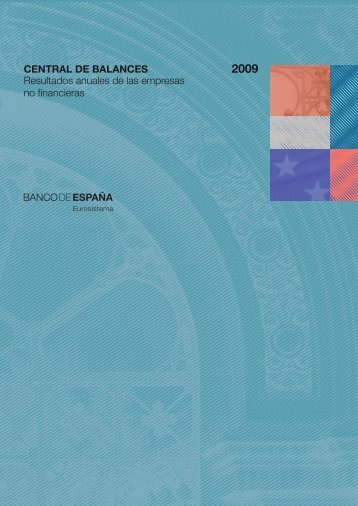 CENTRAL DE BALANCES. Resultados anuales ... - Banco de EspaÃ±a