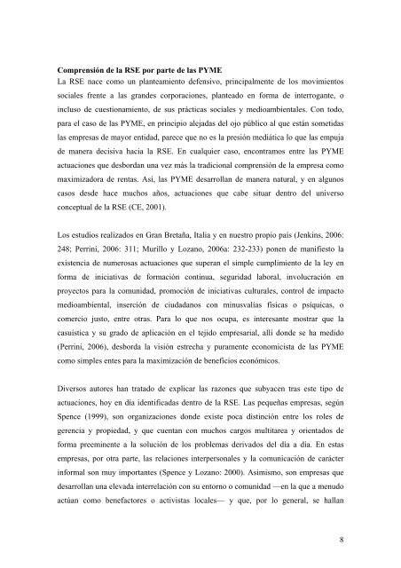 RSE Y PYME Del discurso a la implementaciÃ³n - DirecciÃ³n General ...