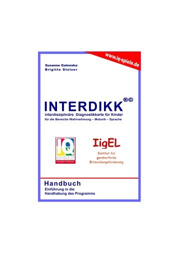 Was die INTERDIKKÂ®Â© kann - IQ-Spiele GmbH