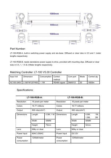 LT-100-RGB digital tube data sheet.pdf - IQmarket