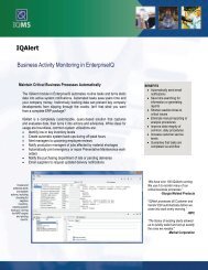 EnterpriseIQ Product Brochures Combined - IQMS