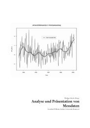 Analyse und Präsentation von Messdaten - Leibniz Universität ...