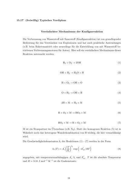 Anhang¨Ubung 15 (Ferienübung) - Quack