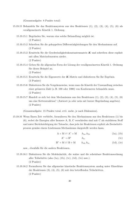 Anhang¨Ubung 15 (Ferienübung) - Quack