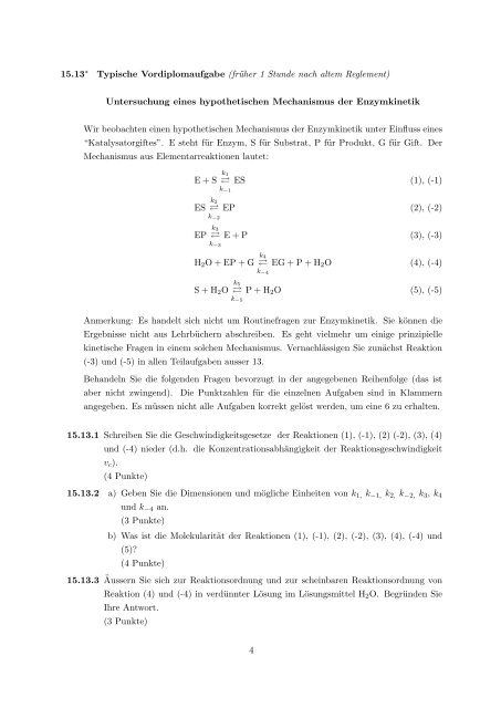 Anhang¨Ubung 15 (Ferienübung) - Quack