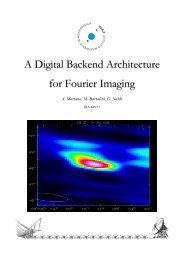 A Digital Backend Architecture for Fourier Imaging